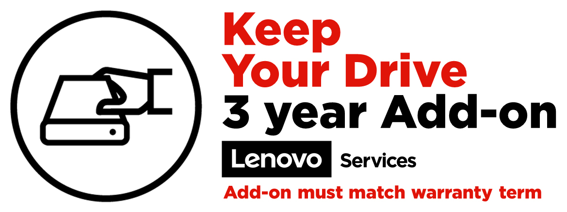 Lenovo 3Y Keep Your Drive - 5PS0A23278